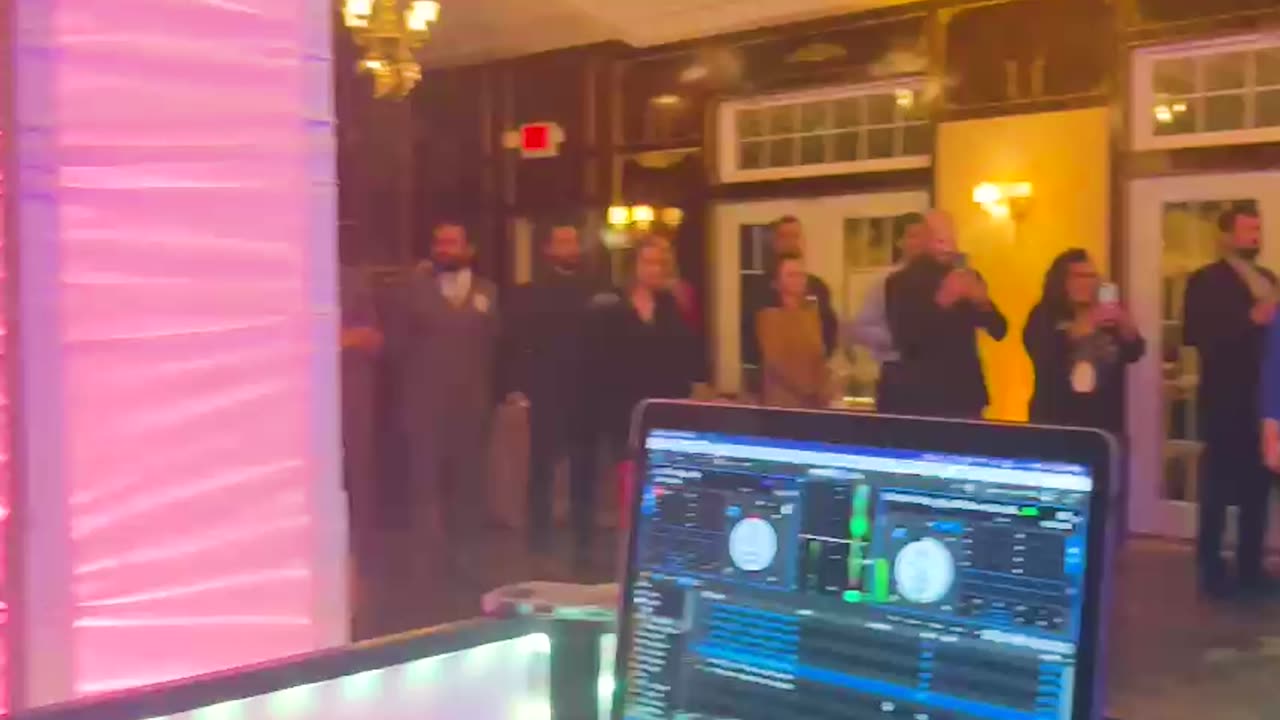 Roc Creatives wedding DJ at Maison Albion - Ben & Angela