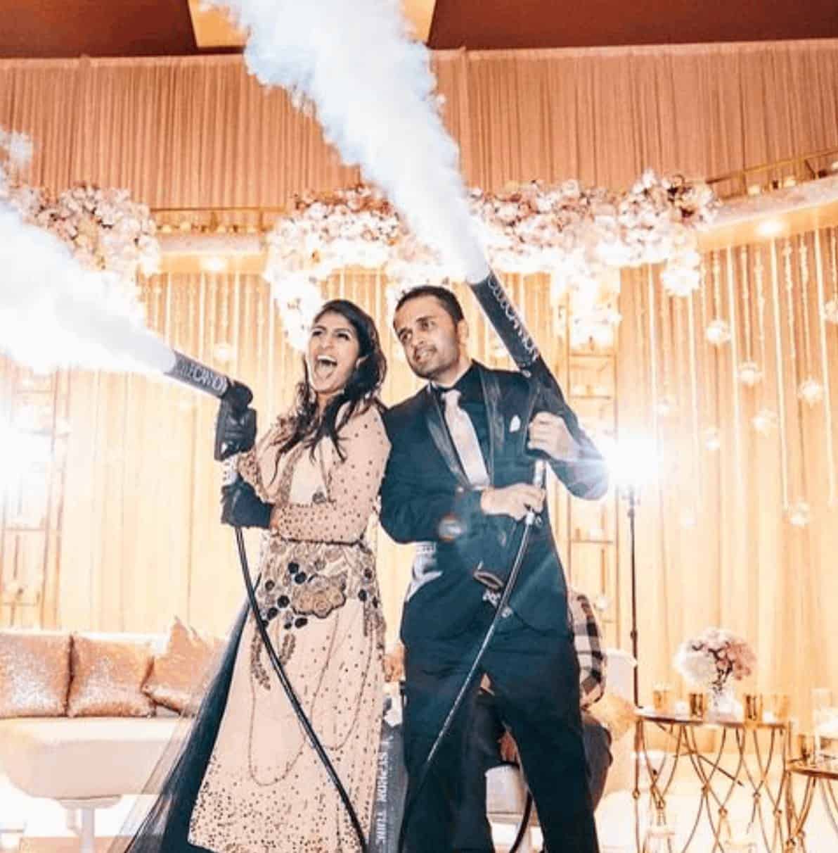 CO2 guns hype the party