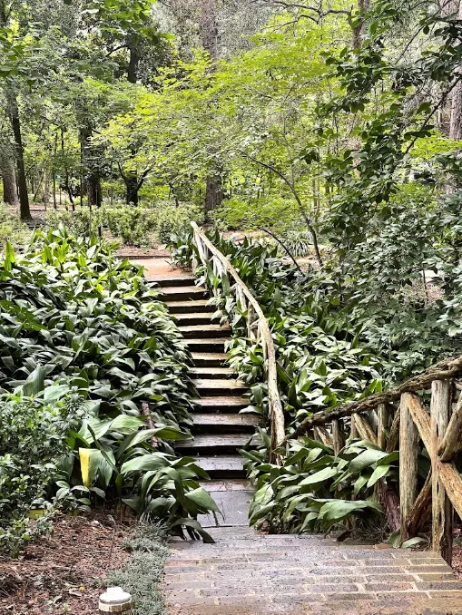 Bayou Bend Garden staircase