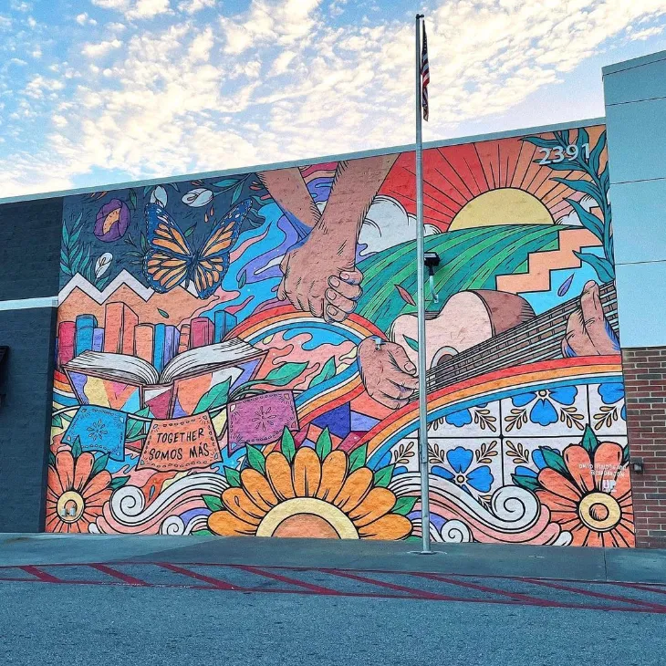 Walmart at I 45 and Wayside Dr Houston TX by @houstonmuralmap