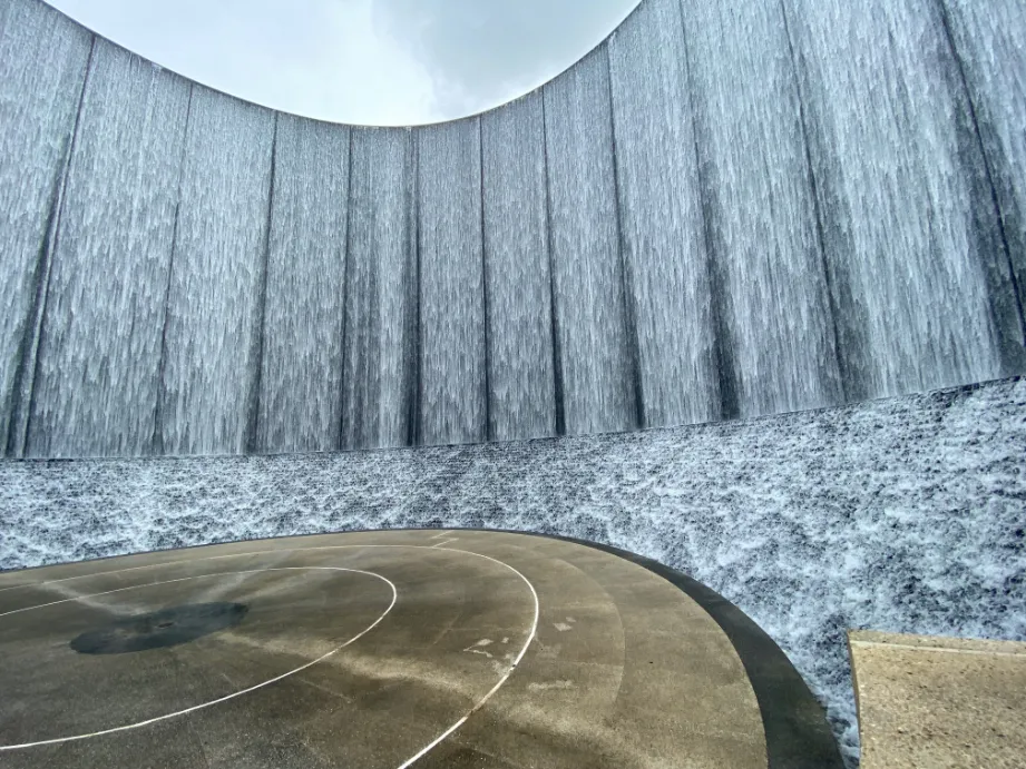 houston water wall
