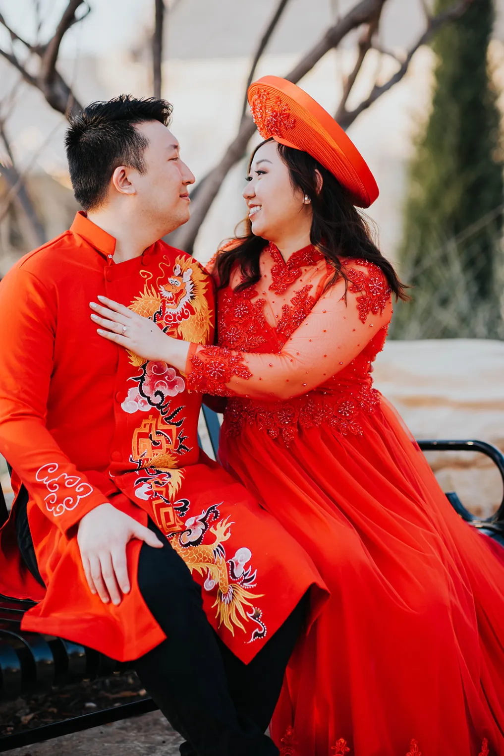 lena and michael enaggement pics